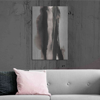 Luxe Metal Art 'Inhale, Exhale' by Kamdon Kreations, Metal Wall Art,24x36