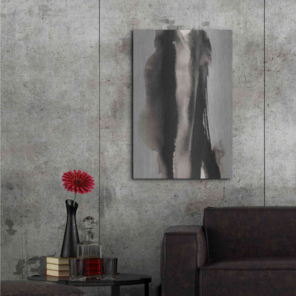 Luxe Metal Art 'Inhale, Exhale' by Kamdon Kreations, Metal Wall Art,24x36