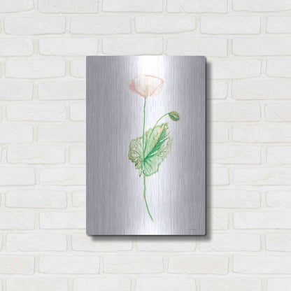 Luxe Metal Art 'Blushing' by Kamdon Kreations, Metal Wall Art,16x24
