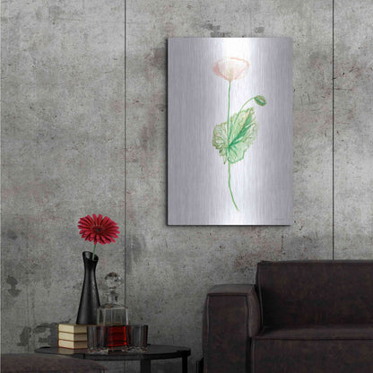 Luxe Metal Art 'Blushing' by Kamdon Kreations, Metal Wall Art,24x36