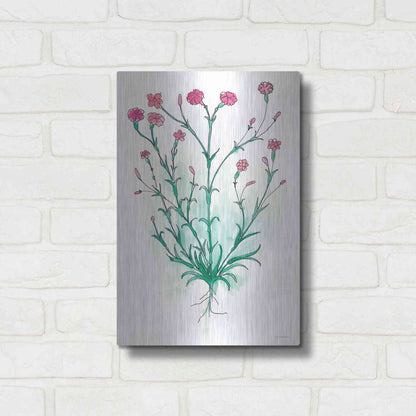 Luxe Metal Art 'Stable Bloom' by Kamdon Kreations, Metal Wall Art,12x16