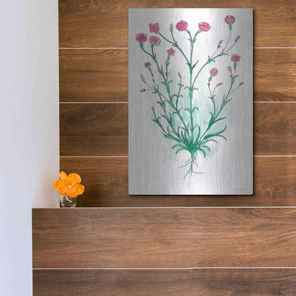 Luxe Metal Art 'Stable Bloom' by Kamdon Kreations, Metal Wall Art,12x16