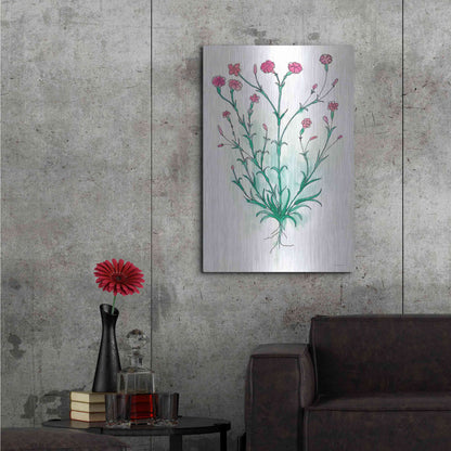 Luxe Metal Art 'Stable Bloom' by Kamdon Kreations, Metal Wall Art,24x36
