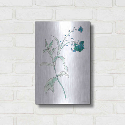 Luxe Metal Art 'Lean on Me' by Kamdon Kreations, Metal Wall Art,12x16