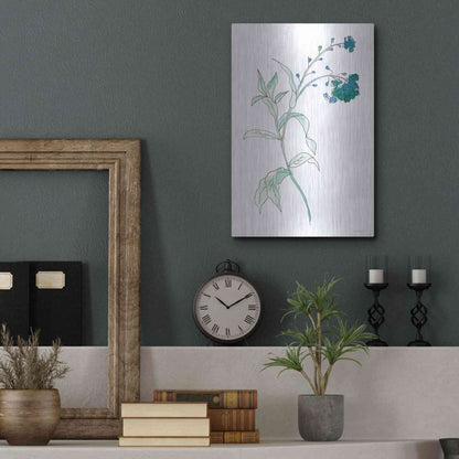 Luxe Metal Art 'Lean on Me' by Kamdon Kreations, Metal Wall Art,12x16
