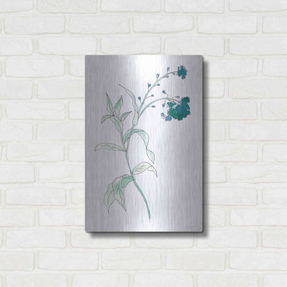 Luxe Metal Art 'Lean on Me' by Kamdon Kreations, Metal Wall Art,16x24