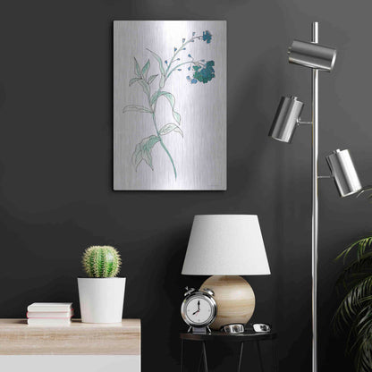 Luxe Metal Art 'Lean on Me' by Kamdon Kreations, Metal Wall Art,16x24