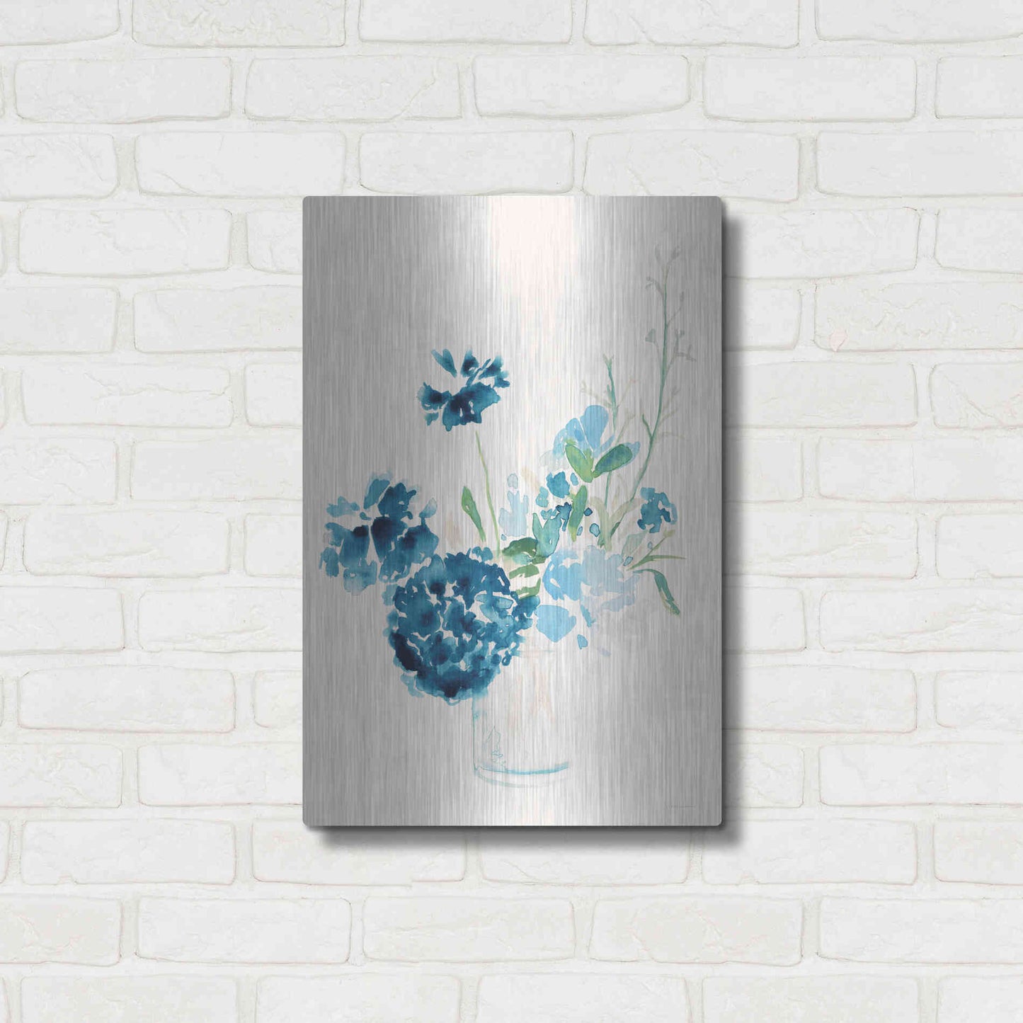 Luxe Metal Art 'Remembrance' by Kamdon Kreations, Metal Wall Art,16x24