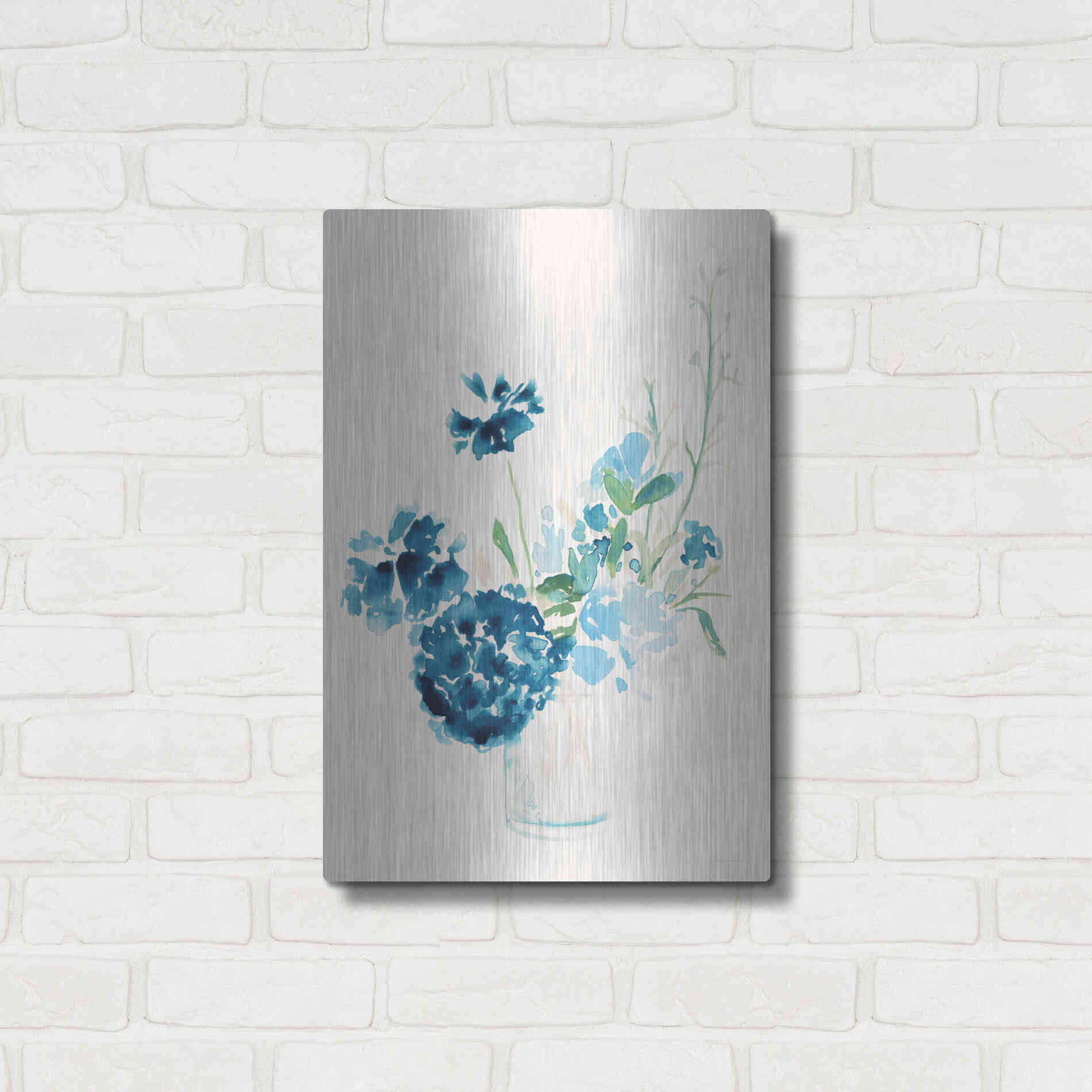 Luxe Metal Art 'Remembrance' by Kamdon Kreations, Metal Wall Art,16x24