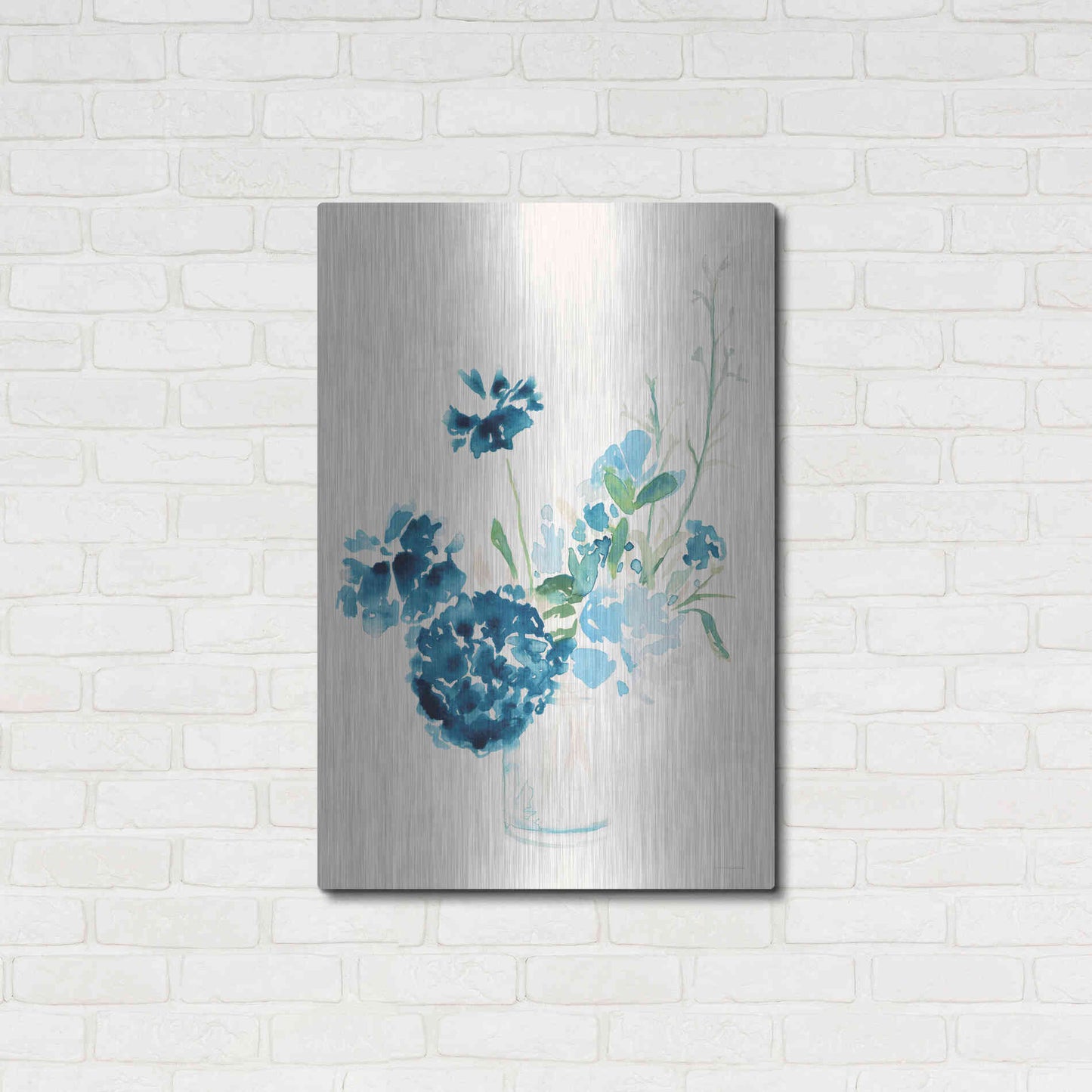 Luxe Metal Art 'Remembrance' by Kamdon Kreations, Metal Wall Art,24x36