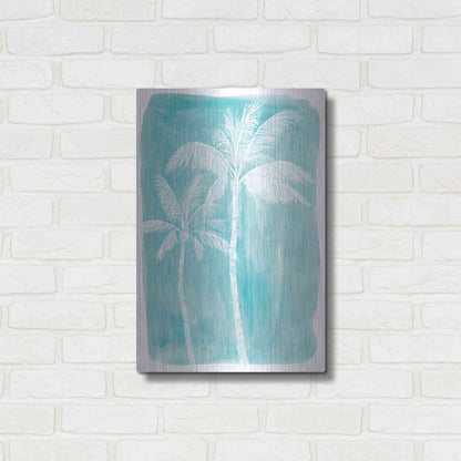 Luxe Metal Art 'Smell the Ocean' by Kamdon Kreations, Metal Wall Art,16x24