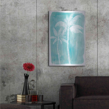 Luxe Metal Art 'Smell the Ocean' by Kamdon Kreations, Metal Wall Art,24x36