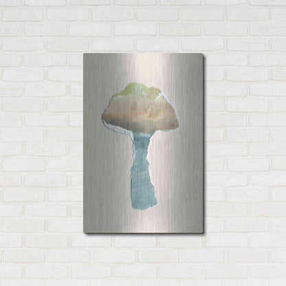 Luxe Metal Art 'Mushroom Home' by Kamdon Kreations, Metal Wall Art,24x36