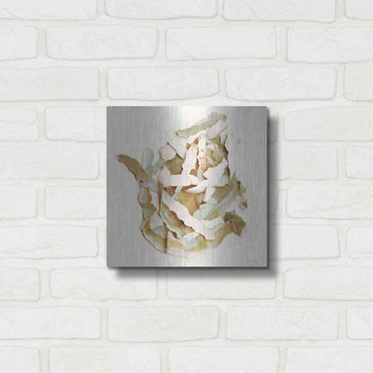 Luxe Metal Art 'Nested with Grace' by Kamdon Kreations, Metal Wall Art,12x12