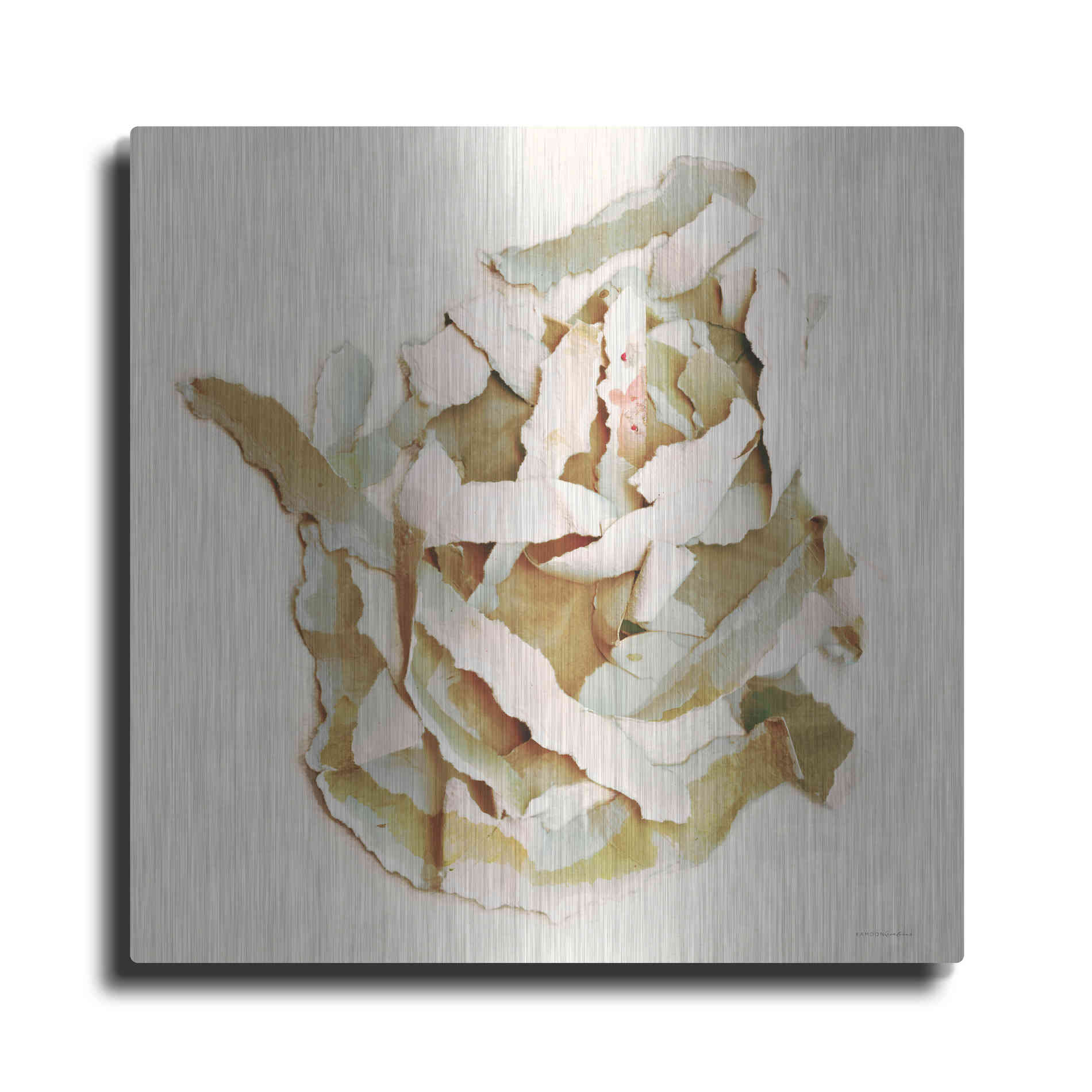 Luxe Metal Art 'Nested with Grace' by Kamdon Kreations, Metal Wall Art