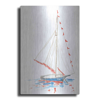 Luxe Metal Art 'Boat Parade' by Kamdon Kreations, Metal Wall Art