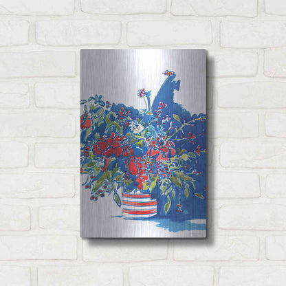 Luxe Metal Art 'Independence Celebration' by Kamdon Kreations, Metal Wall Art,12x16