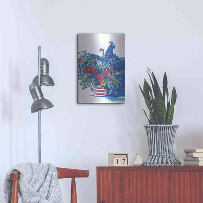 Luxe Metal Art 'Independence Celebration' by Kamdon Kreations, Metal Wall Art,16x24