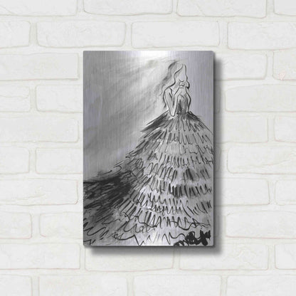 Luxe Metal Art 'At a Glance' by Kamdon Kreations, Metal Wall Art,12x16