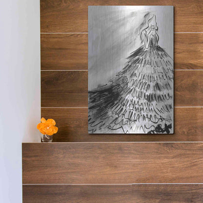 Luxe Metal Art 'At a Glance' by Kamdon Kreations, Metal Wall Art,12x16