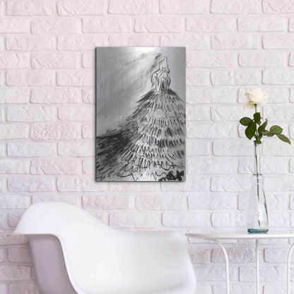 Luxe Metal Art 'At a Glance' by Kamdon Kreations, Metal Wall Art,16x24