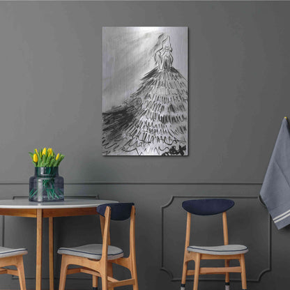 Luxe Metal Art 'At a Glance' by Kamdon Kreations, Metal Wall Art,24x36