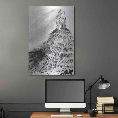 Luxe Metal Art 'At a Glance' by Kamdon Kreations, Metal Wall Art,24x36