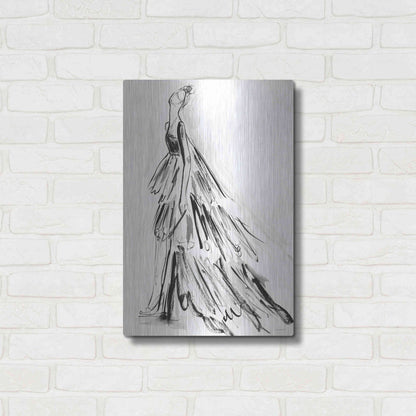 Luxe Metal Art 'I Have Nothing to Wear' by Kamdon Kreations, Metal Wall Art,16x24