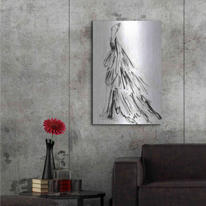 Luxe Metal Art 'I Have Nothing to Wear' by Kamdon Kreations, Metal Wall Art,24x36