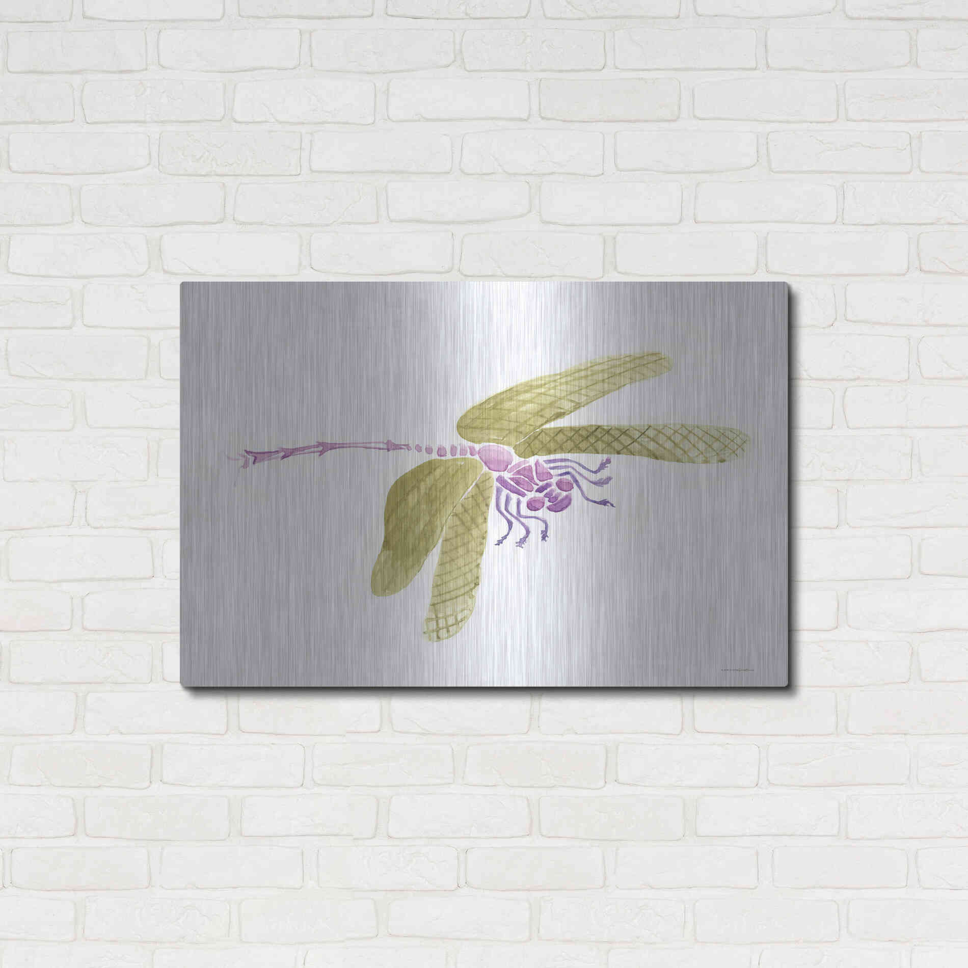 Luxe Metal Art 'Dragon Lady' by Kamdon Kreations, Metal Wall Art,36x24