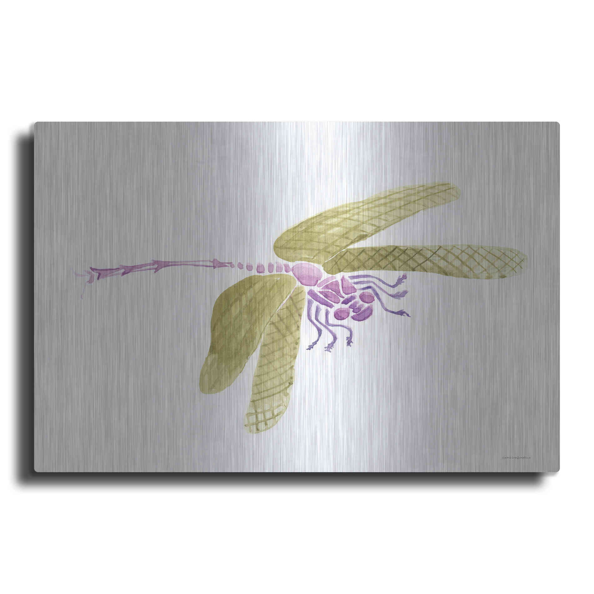 Luxe Metal Art 'Dragon Lady' by Kamdon Kreations, Metal Wall Art