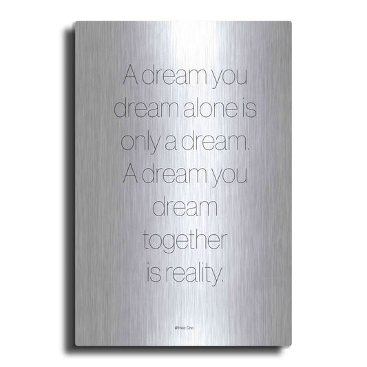 Luxe Metal Art 'A Dream' by Design Fabrikken, Metal Wall Art