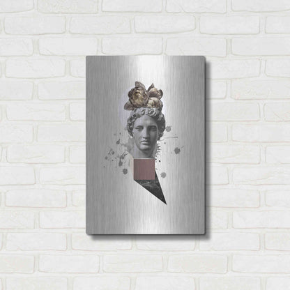 Luxe Metal Art 'Approach of Apollo' by Design Fabrikken, Metal Wall Art,16x24