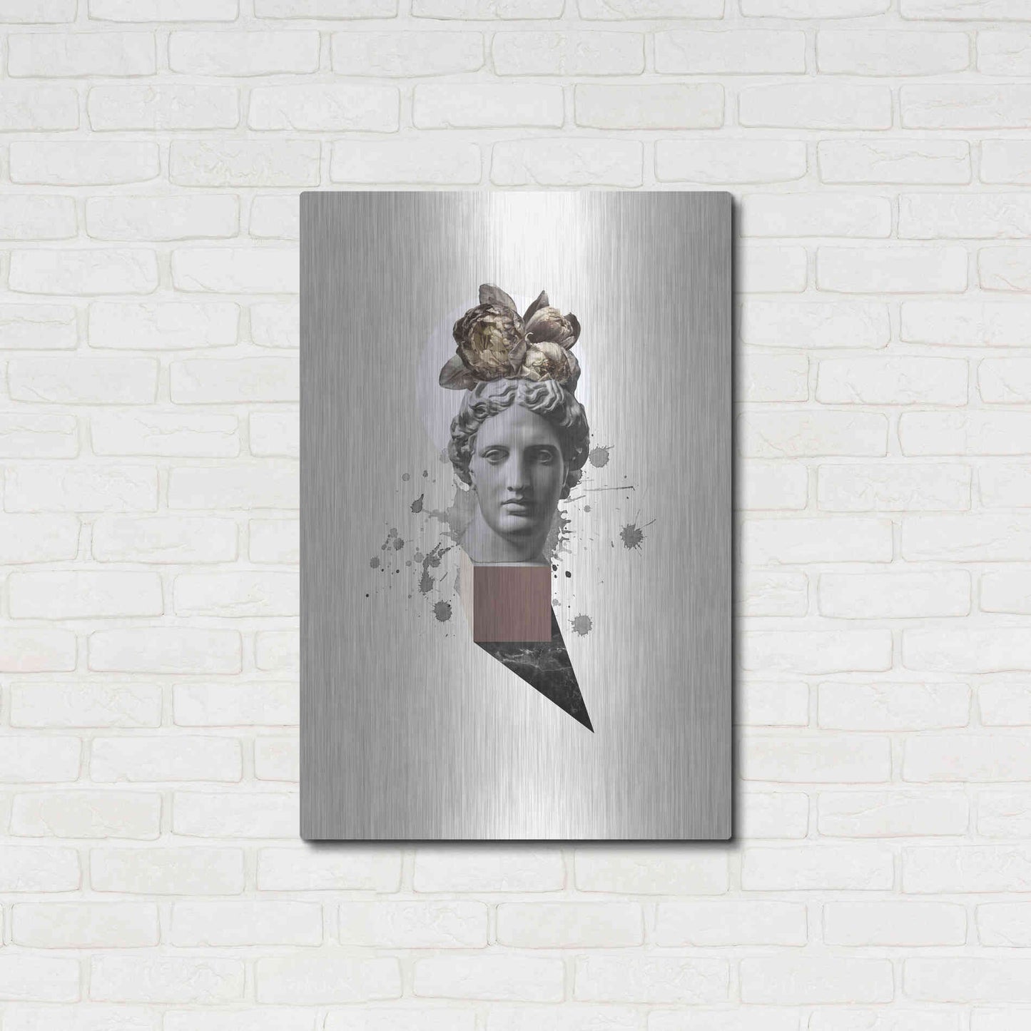 Luxe Metal Art 'Approach of Apollo' by Design Fabrikken, Metal Wall Art,24x36