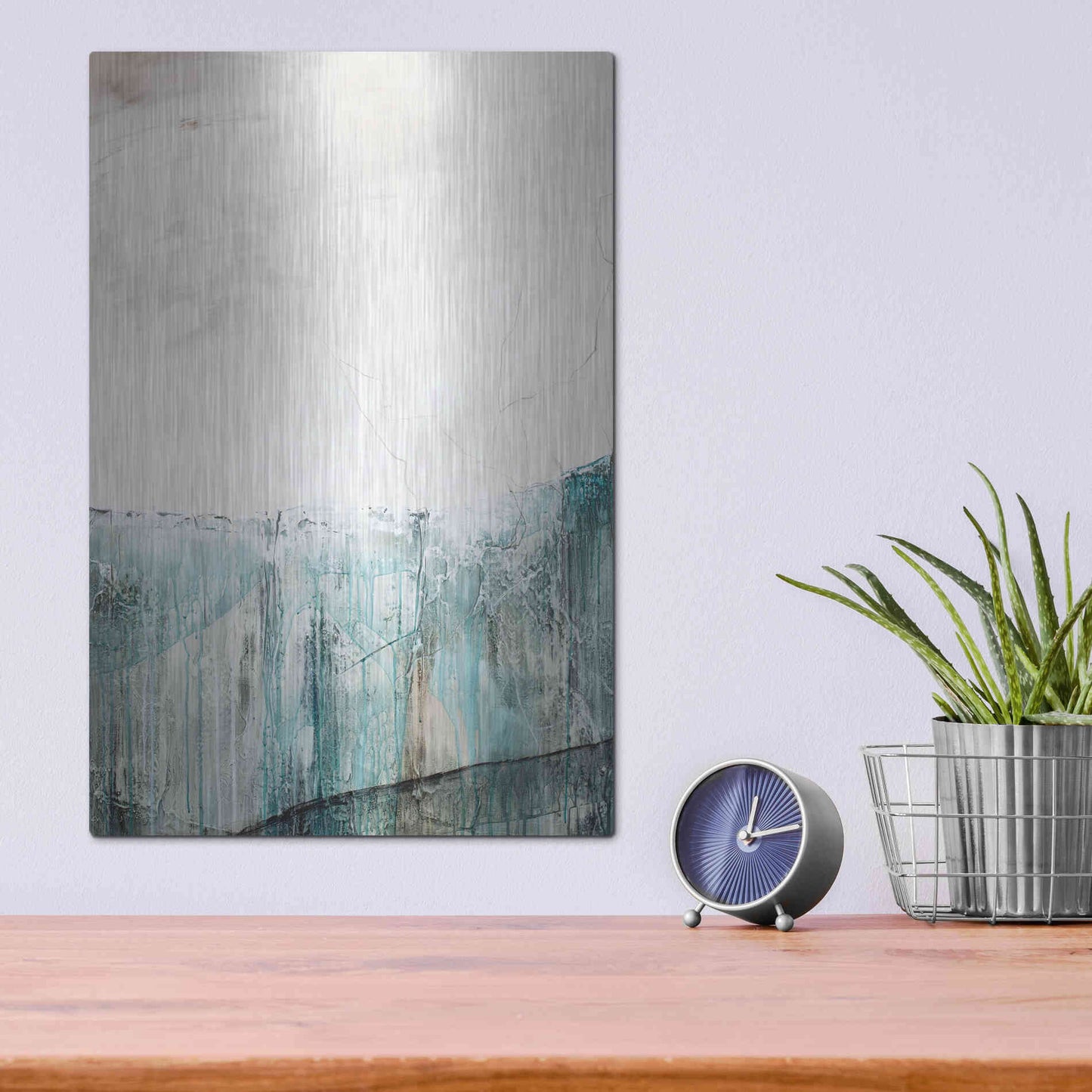 Luxe Metal Art 'Balance' by Design Fabrikken, Metal Wall Art,12x16