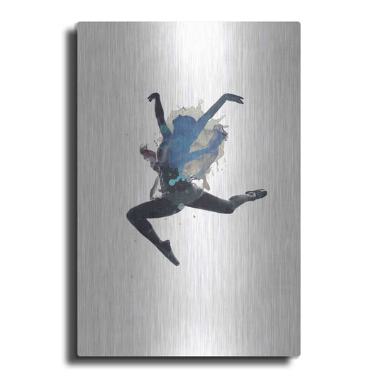 Luxe Metal Art 'Ballerina Floating' by Design Fabrikken, Metal Wall Art