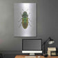 Luxe Metal Art 'Beetle 1' by Design Fabrikken, Metal Wall Art,24x36