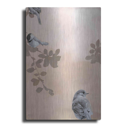 Luxe Metal Art 'Bird 2' by Design Fabrikken, Metal Wall Art