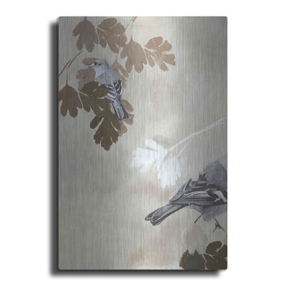 Luxe Metal Art 'Bird 3' by Design Fabrikken, Metal Wall Art