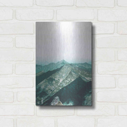 Luxe Metal Art 'Bishop 16' by Design Fabrikken, Metal Wall Art,12x16