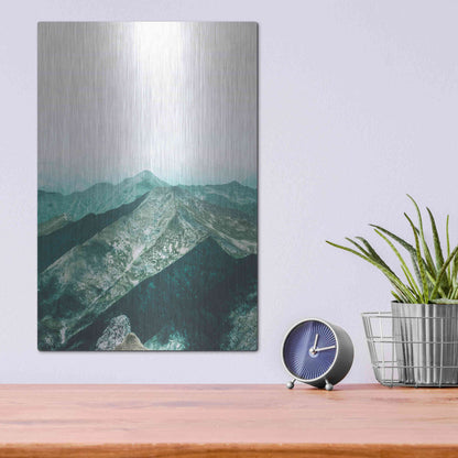 Luxe Metal Art 'Bishop 16' by Design Fabrikken, Metal Wall Art,12x16