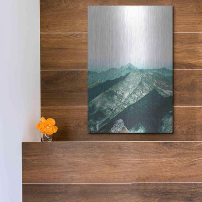 Luxe Metal Art 'Bishop 16' by Design Fabrikken, Metal Wall Art,12x16