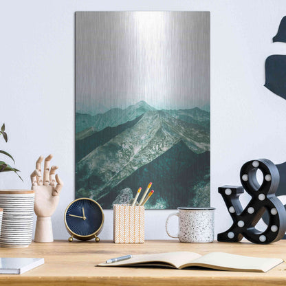 Luxe Metal Art 'Bishop 16' by Design Fabrikken, Metal Wall Art,12x16