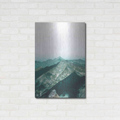 Luxe Metal Art 'Bishop 16' by Design Fabrikken, Metal Wall Art,24x36