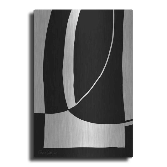 Luxe Metal Art 'Black Ops 1' by Design Fabrikken, Metal Wall Art