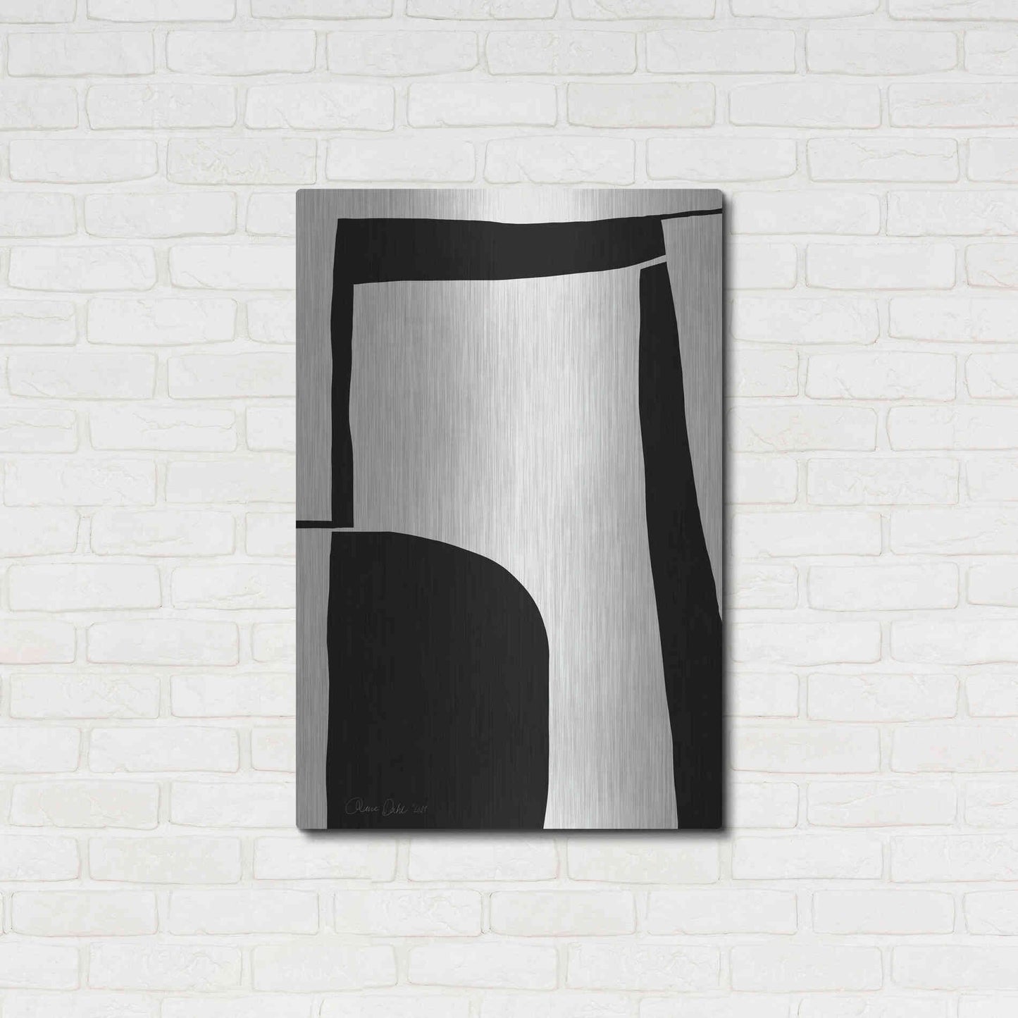 Luxe Metal Art 'Black Ops 2' by Design Fabrikken, Metal Wall Art,24x36