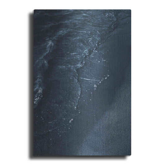 Luxe Metal Art 'Blue Beach' by Design Fabrikken, Metal Wall Art