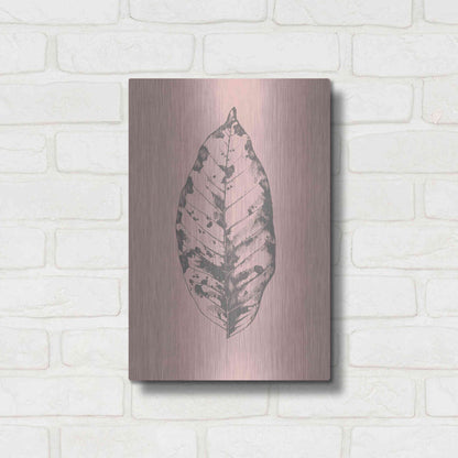 Luxe Metal Art 'Botanica 1' by Design Fabrikken, Metal Wall Art,12x16