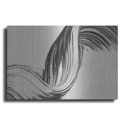 Luxe Metal Art 'Brushed 2' by Design Fabrikken, Metal Wall Art