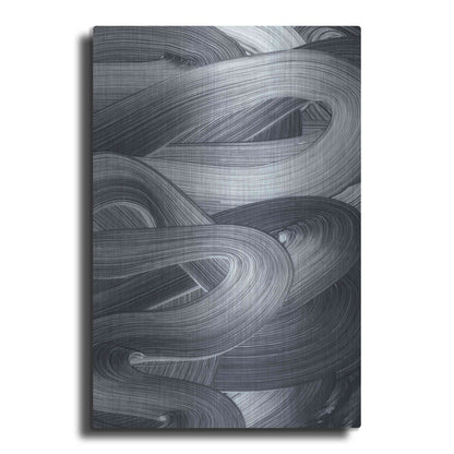 Luxe Metal Art 'Brushed 4' by Design Fabrikken, Metal Wall Art